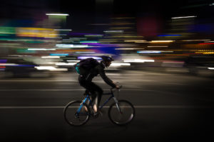 night lights bike ride