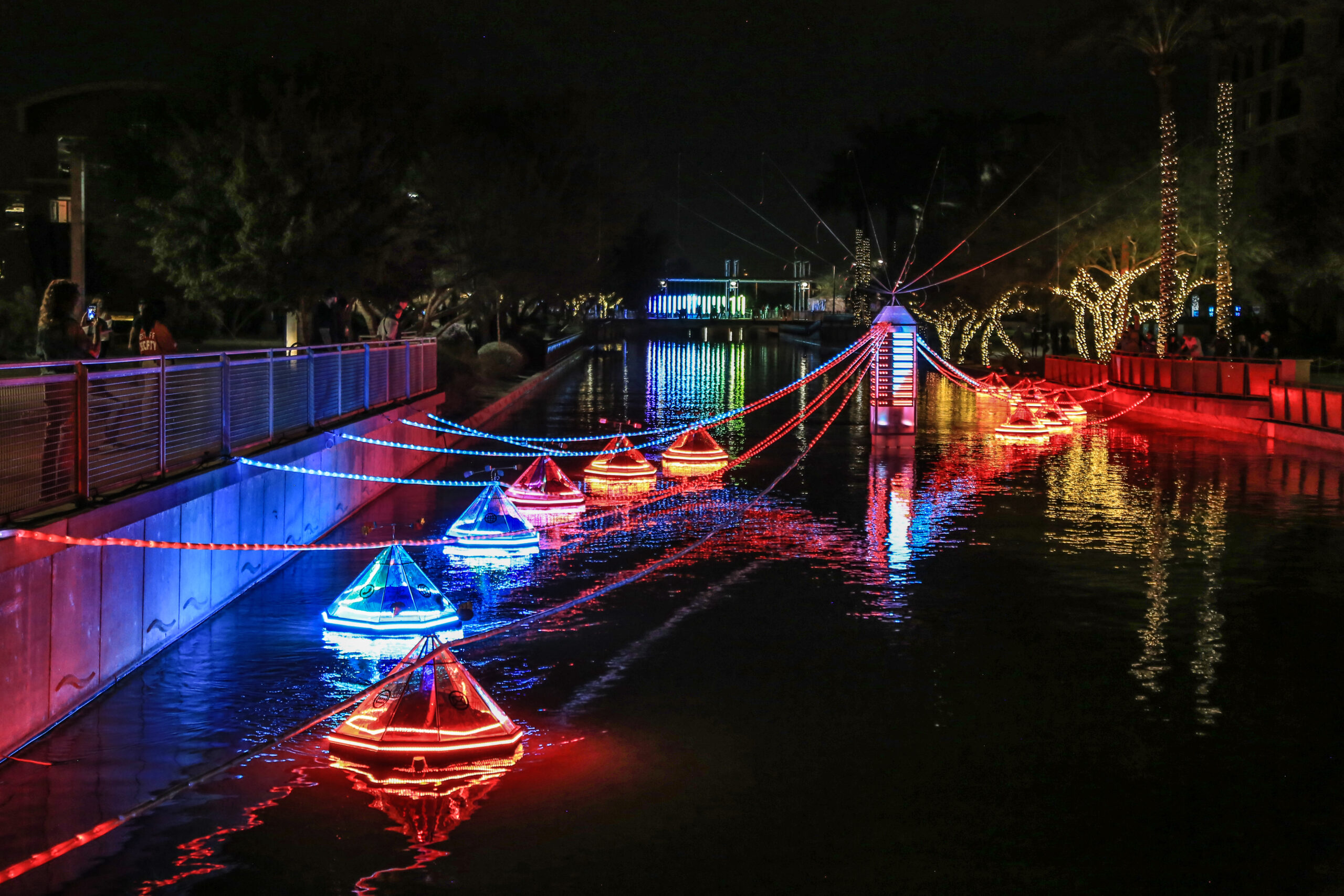 Canal Convergence Water + Art + Light